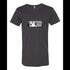 BELLA CANVAS MEN'S LONG BODY URBAN TEE 3006 Anime Manga girl eyes looking from paper tear